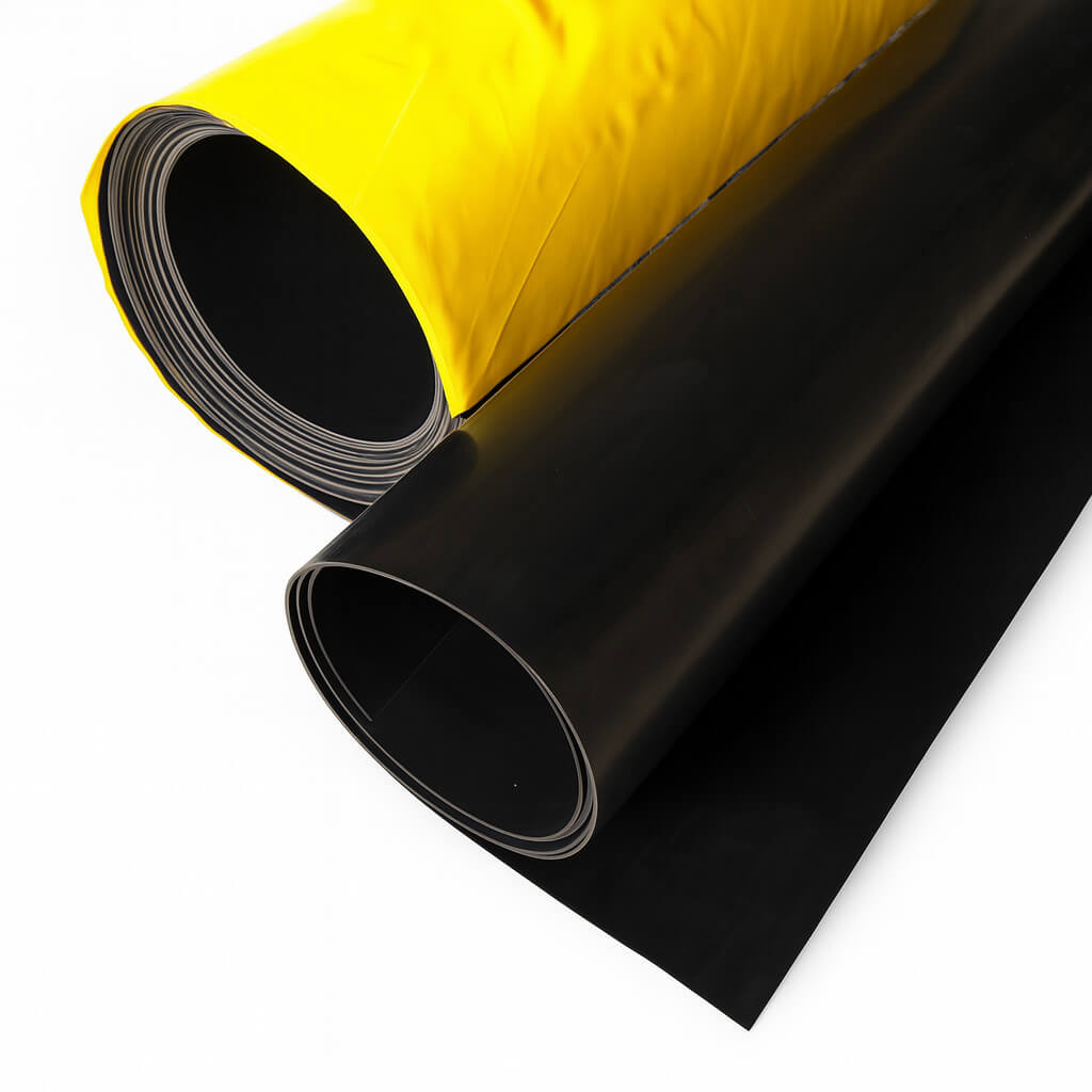 NBR rubber with yellow protective film